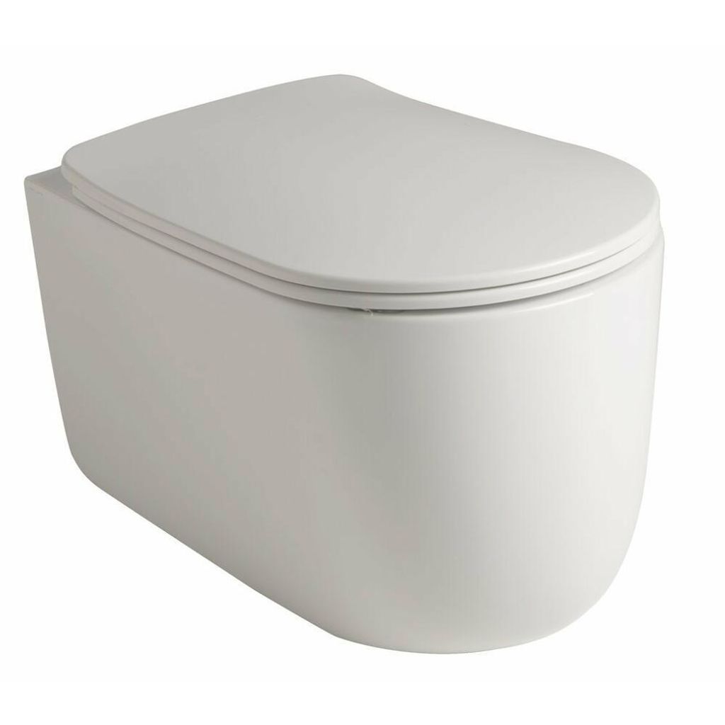 Kerasan NOLITA Hänge-WC, Rimless, 35x55cm, weiß