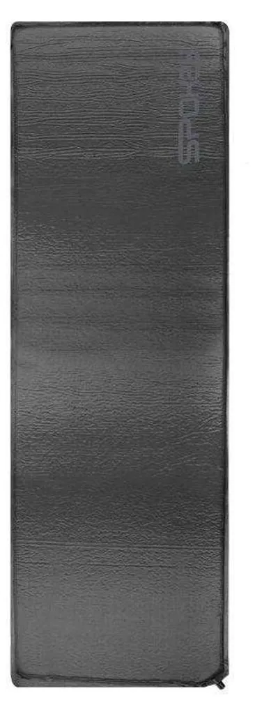 Spokey Fatty PP11361 Tapis Isolant de Camping Noir 180x50 cm pour Bivouac