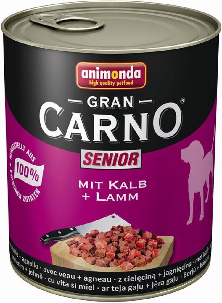 Animonda GranCarno Senior Rind & Lamm 800gx6
