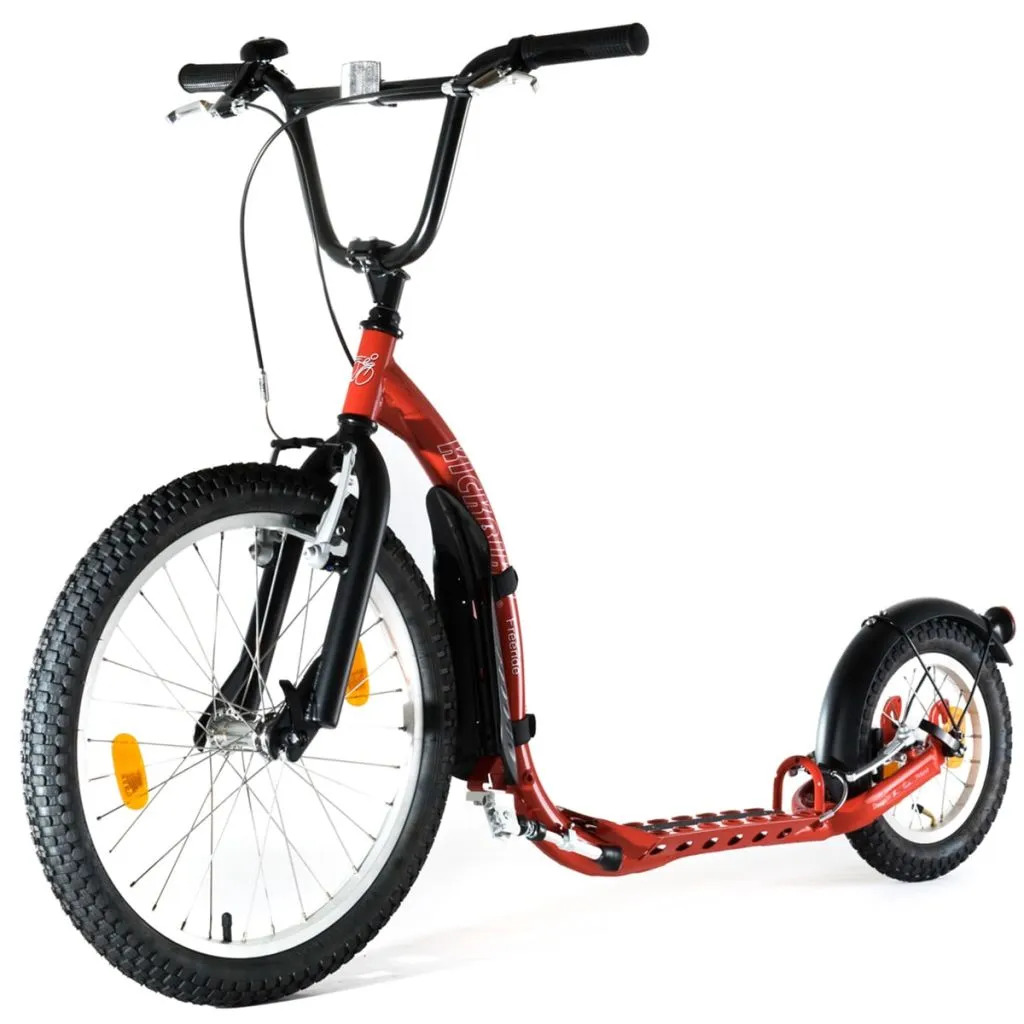 Trottinette Kickbike Freeride G4 - Finissez-en avec les Chocs des Pavés