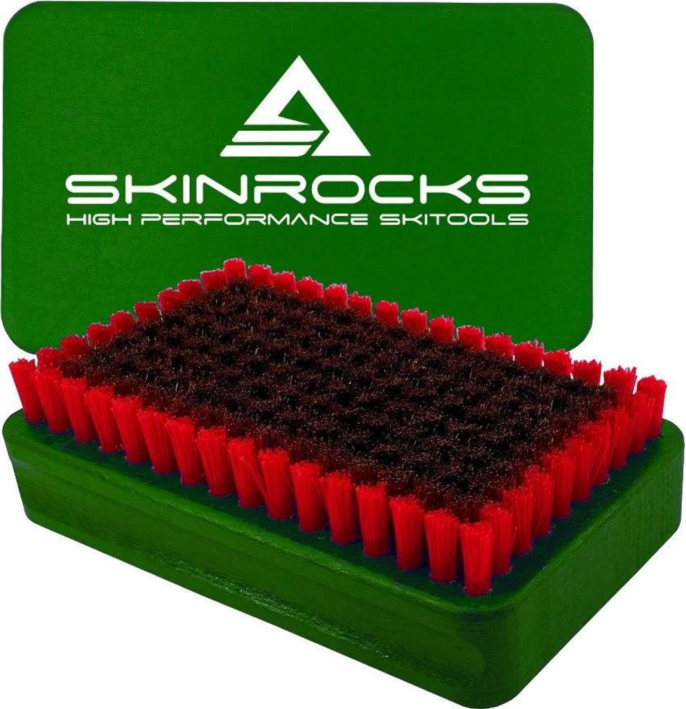 SkinRocks Ski Belagsbürste BaseBrush Kupfer/Bronze Produktbild 