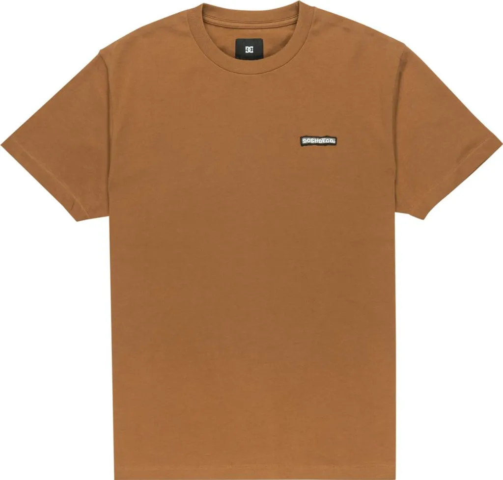T-shirt Blanc DC Patch It SS Taille L : Un Basique Durable et Non Transparent