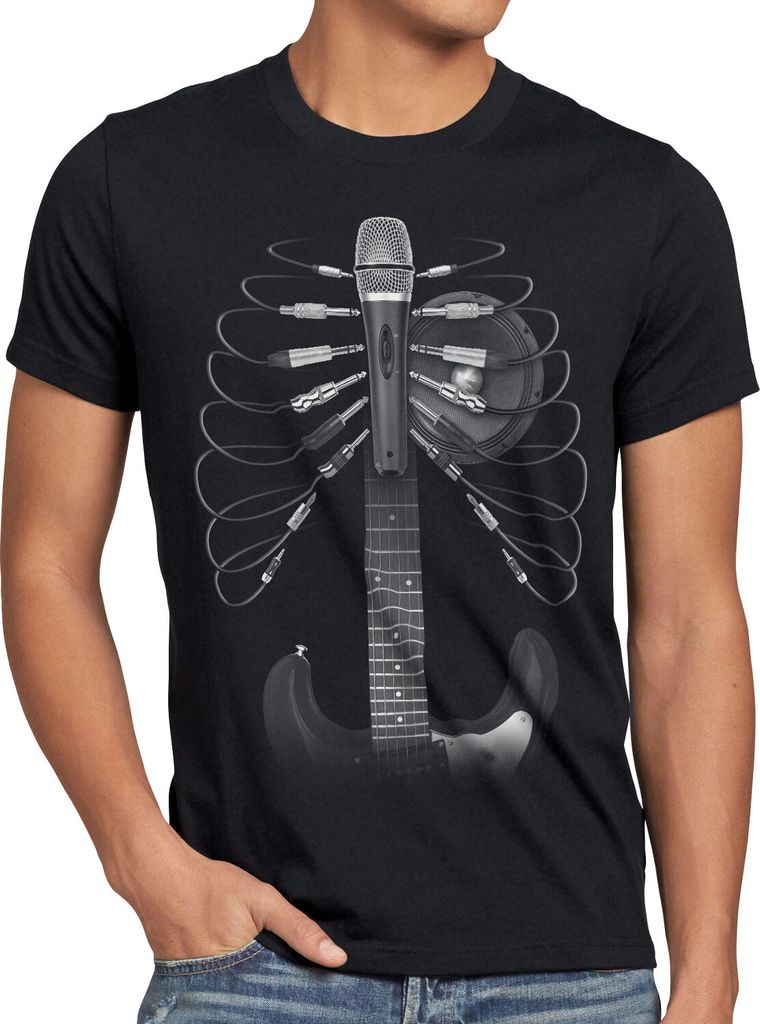 style3 Audiophil Herren T-Shirt tontechnik klang lied