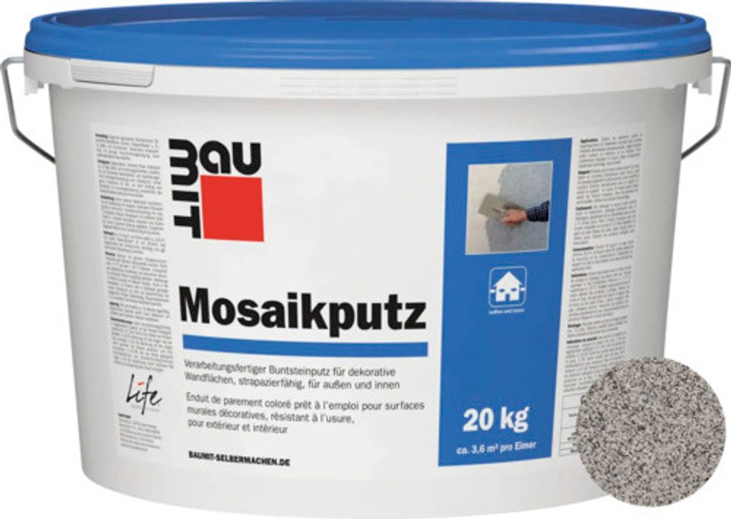 Baumit Mosaikputz M327 Rushmore gebrauchsfertiger Produktbild 