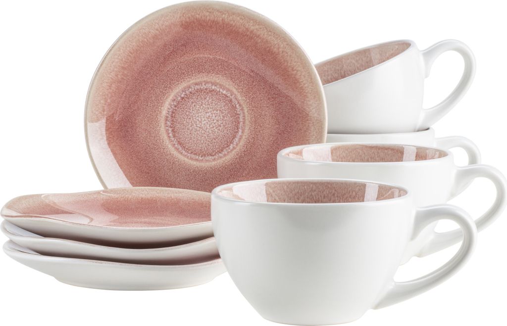 Tassen-Set, Steinzeug Tassen-Set, Steinzeug Frozen Mäser