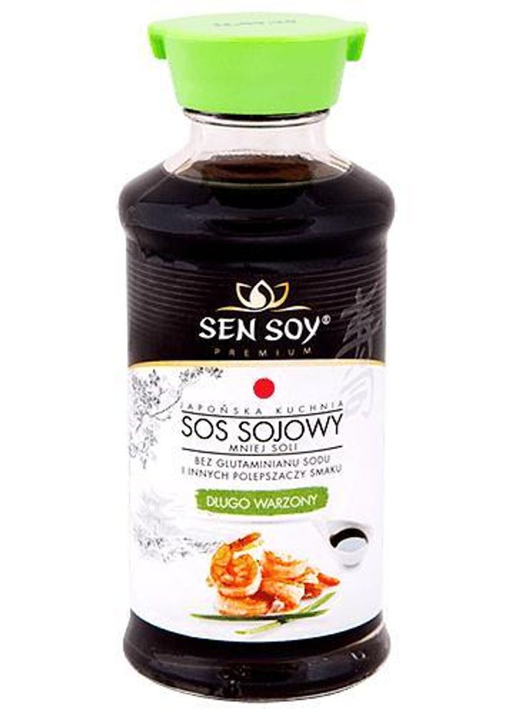 Sojasauce – weniger Salz, lange gebrüht, 150 ml – Sen Soy