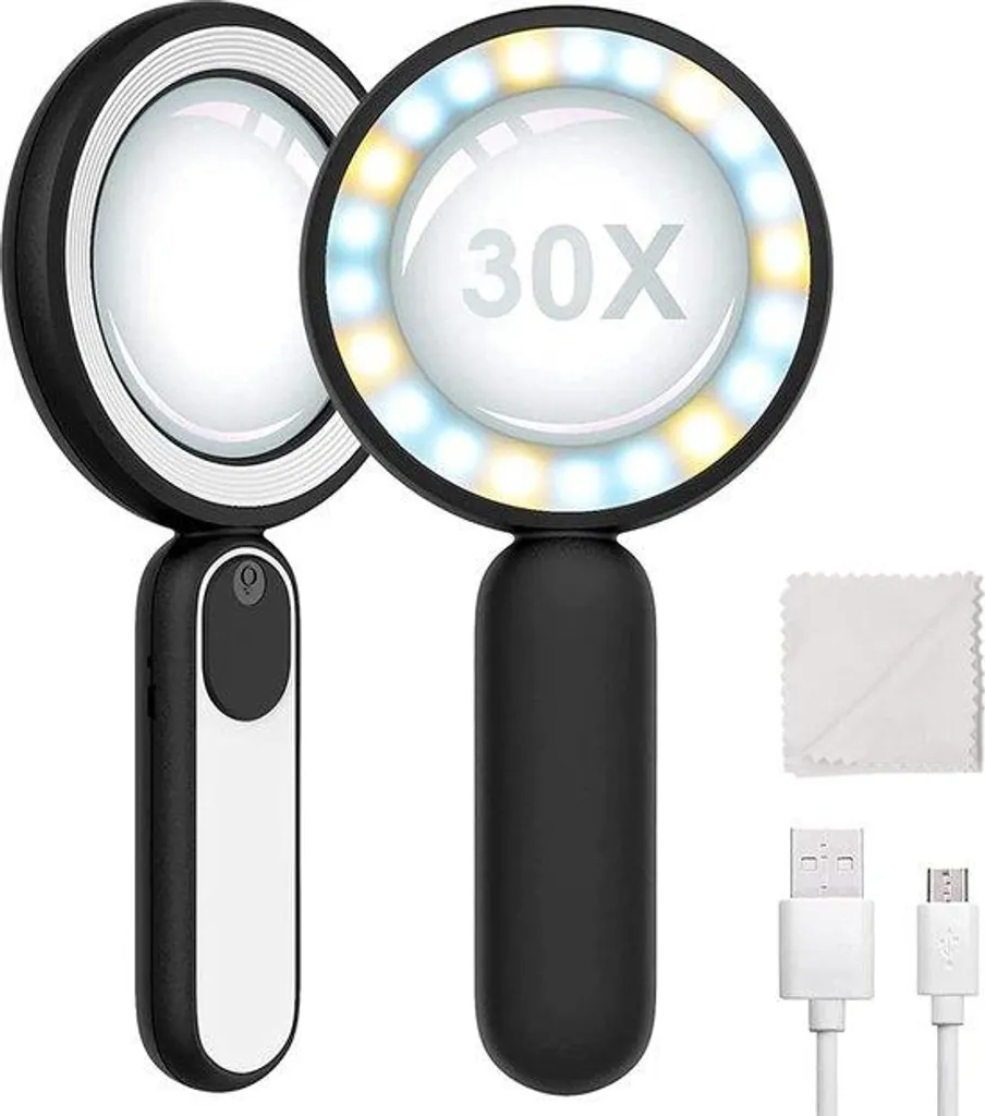 Lampe de poche LED haute intensité avec chargement USB et zoom réglable