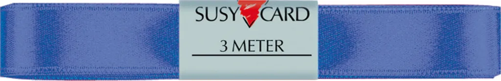 Nastro Raso Blu Reale Susy Card 15mm: Eleganza per Bomboniere e Regali