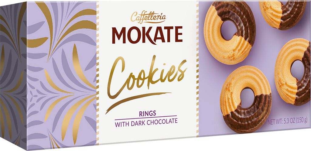 Ringi z ciemną czekoladą Mokate 150 g Zdjęcie produktu 