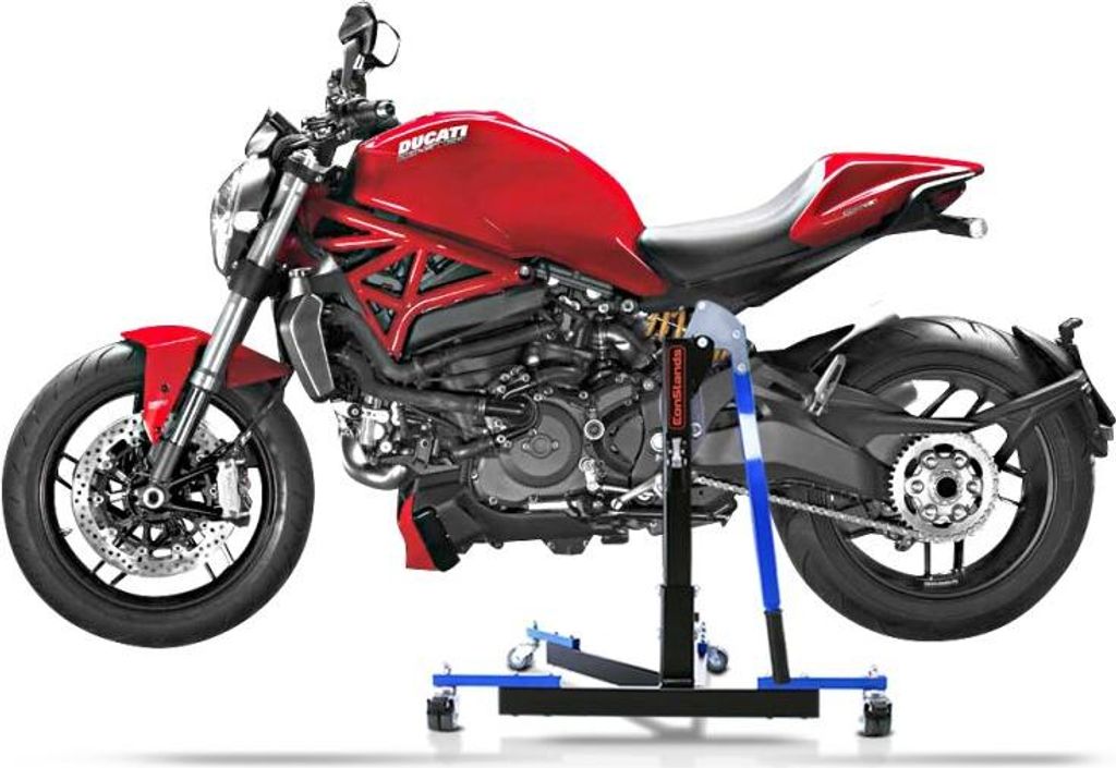 CS Power Evo-Zentralständer für Ducati Monster 1200/ S 14-20 Blau