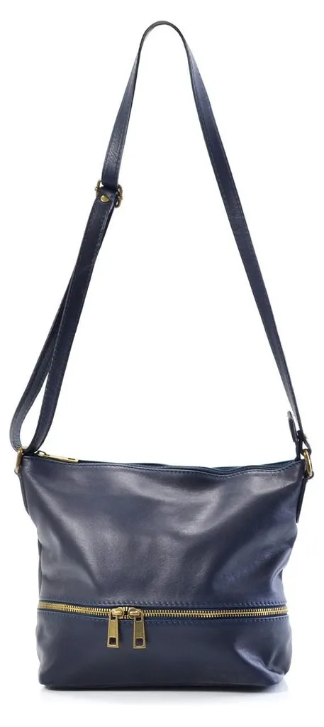 Sac à main LYCIA Carla Belotti 23 cm avec finitions dorées et cuir souple