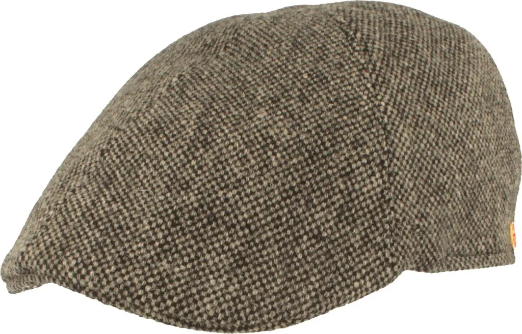 Mayser Paddy Coppola in Lana Screziata - Il Cappello Piatto di Classe