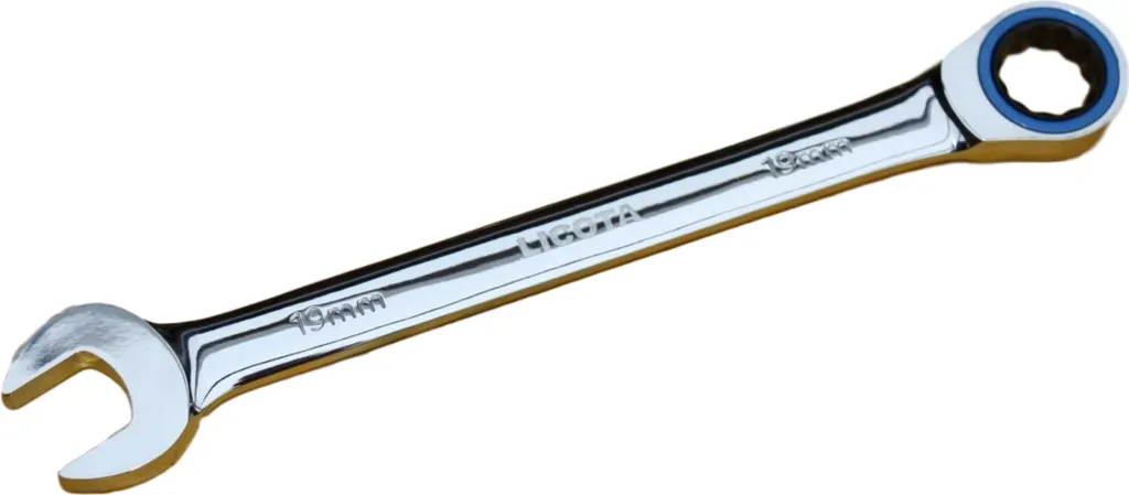 Chiave Combinata Cricchetto 19mm Heavy Duty | Resistenza Estrema