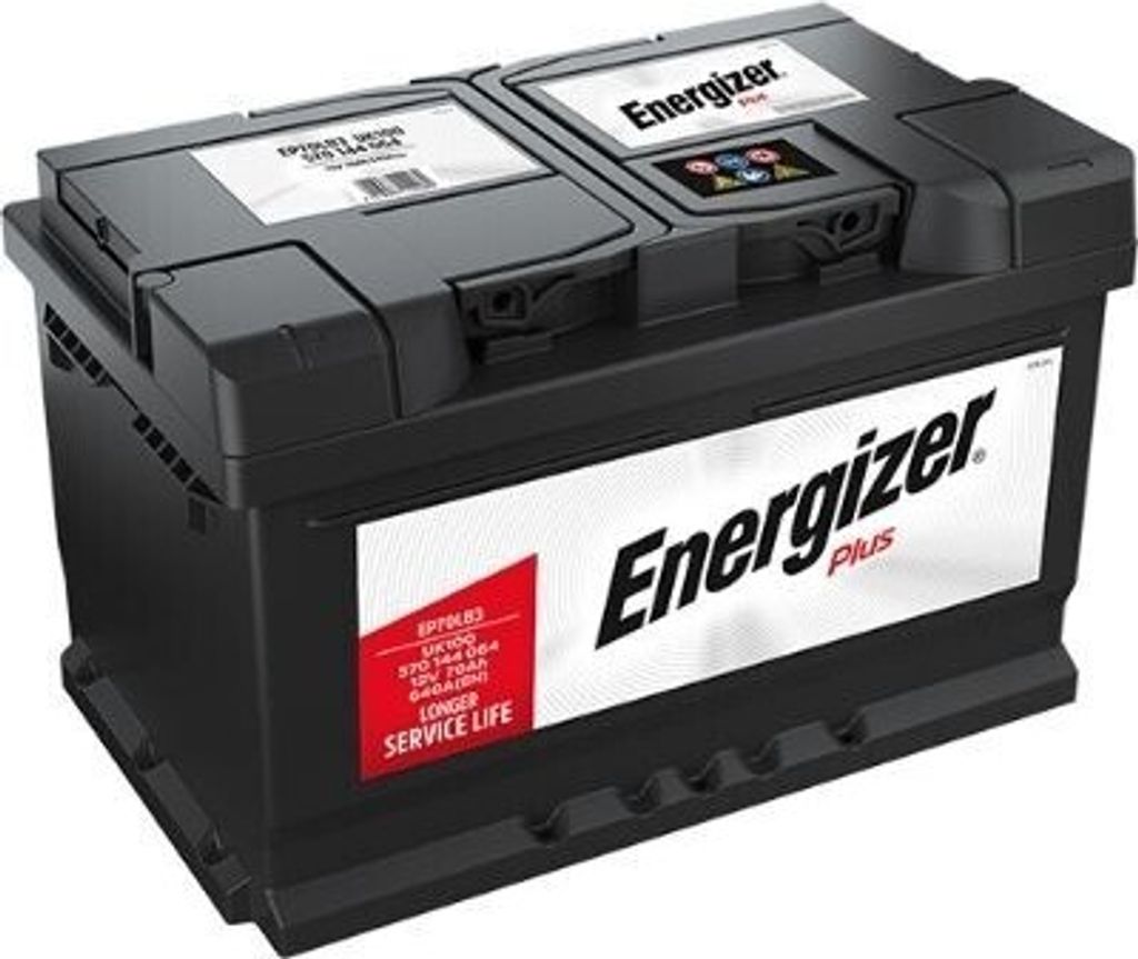 ENERGIZER Starterbatterie 12V 70Ah 640A/EN Batterie