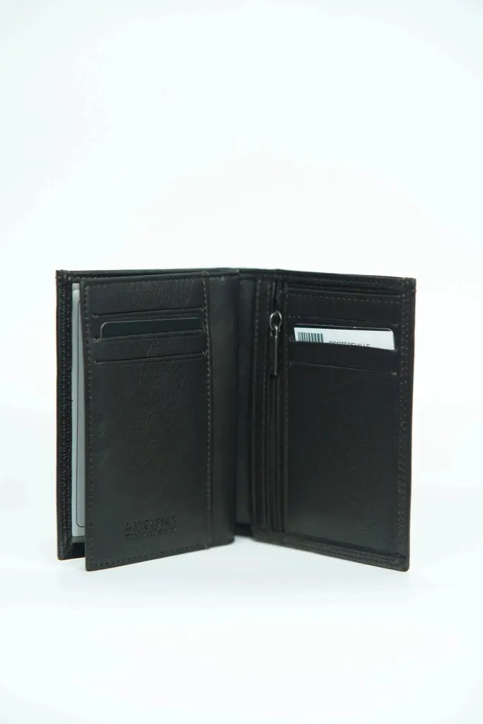Portefeuille Lancaster Cuir de Vachette Marron - Protection RFID Safe - 4