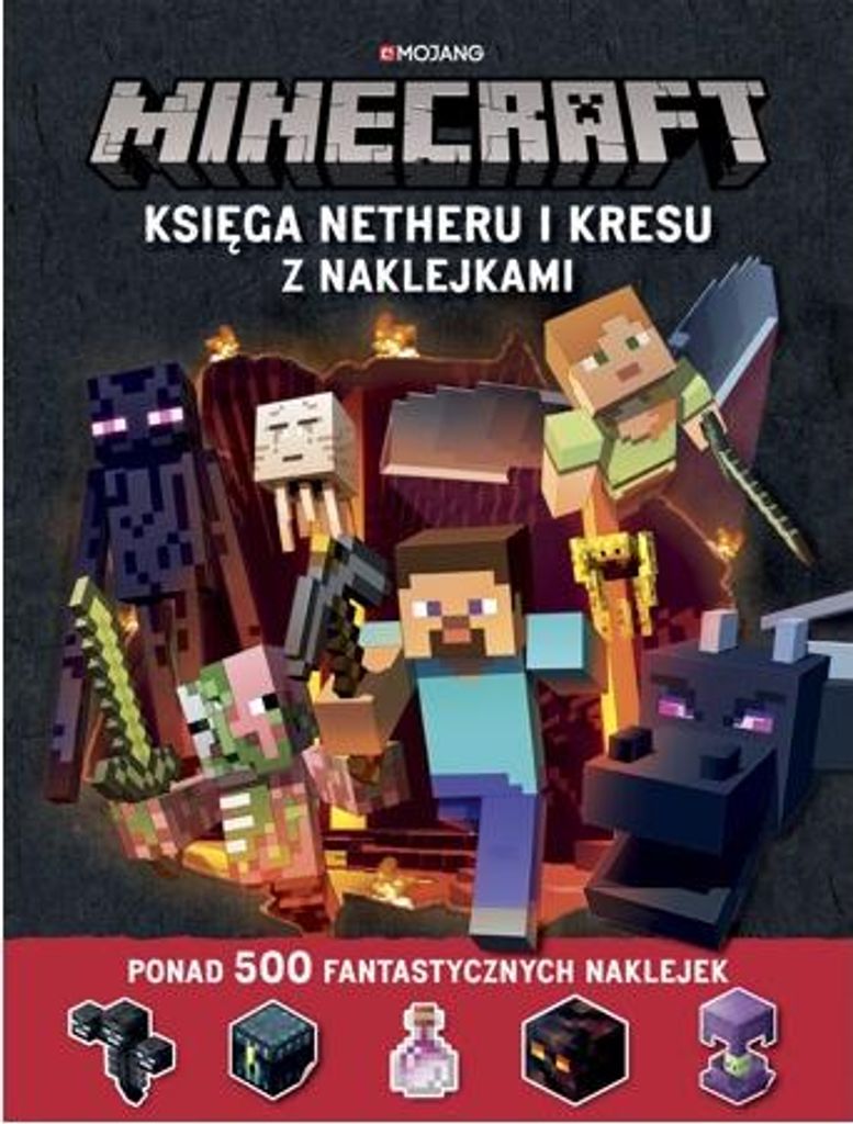 Minecraft Ksiega Netheru I Kresu Z Naklejk...8042