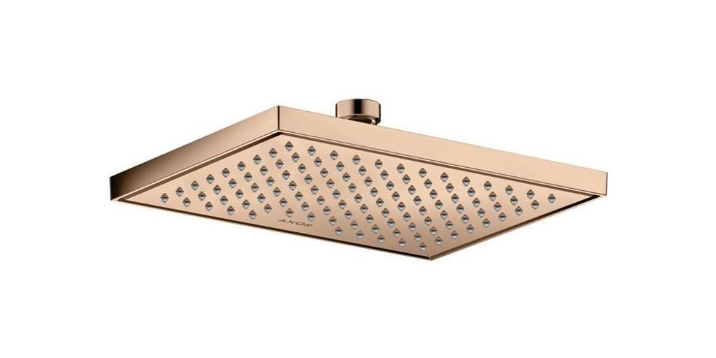 hansgrohe AXOR ShowerSolutions Duschkopf 245/185, 1 Strahlart, wassersparend, 35374300