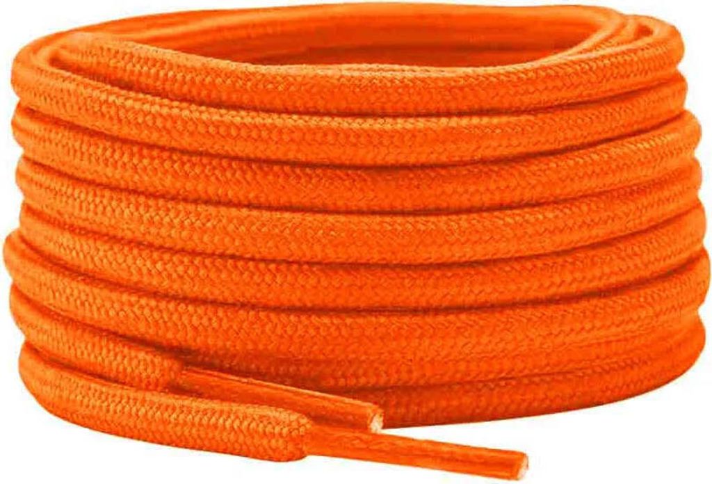 Runde Schnürsenkel - Orange Neon - 160 cm