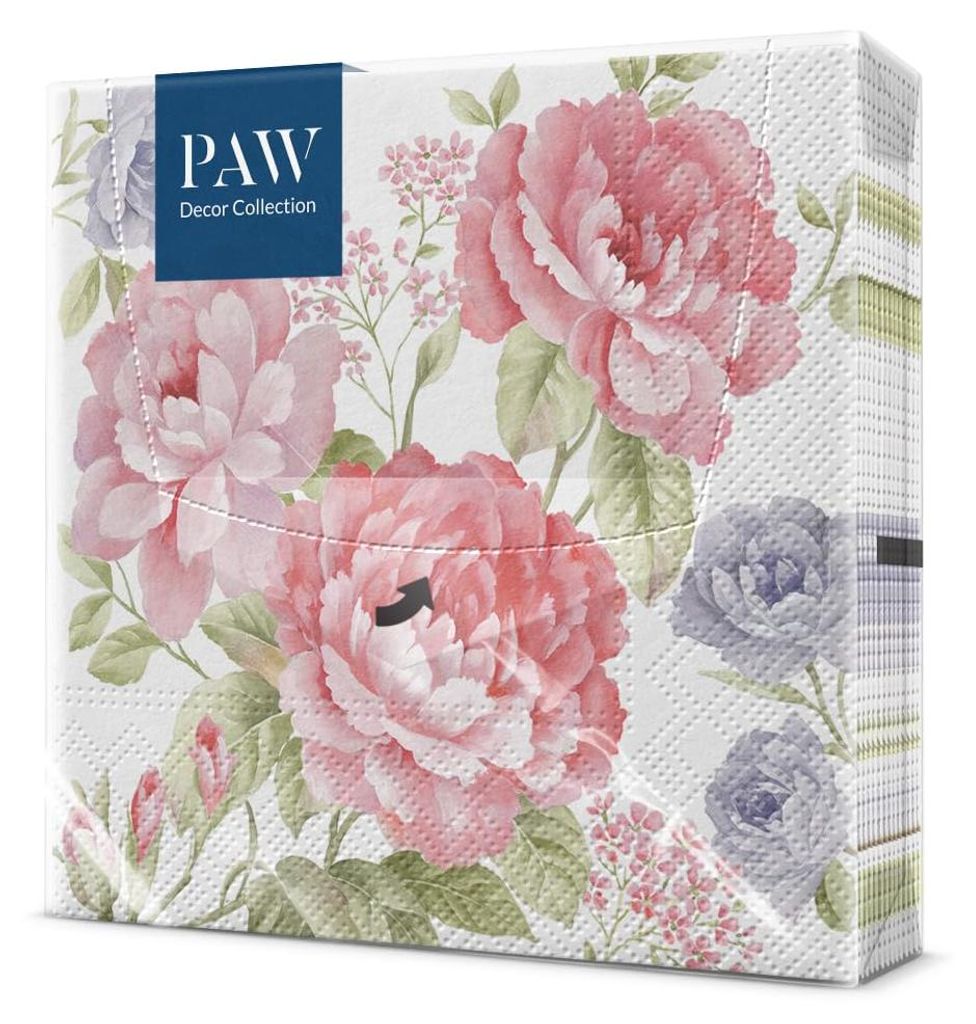 Decoupage-Serviette Julietta, 33 × 33 cm, 1 Stück Produktbild 
