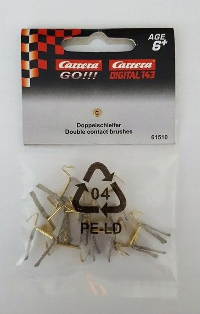 Spazzole Ricambio Carrera per Piste 1/43, 1/32, 1/24 Immagine del prodotto 