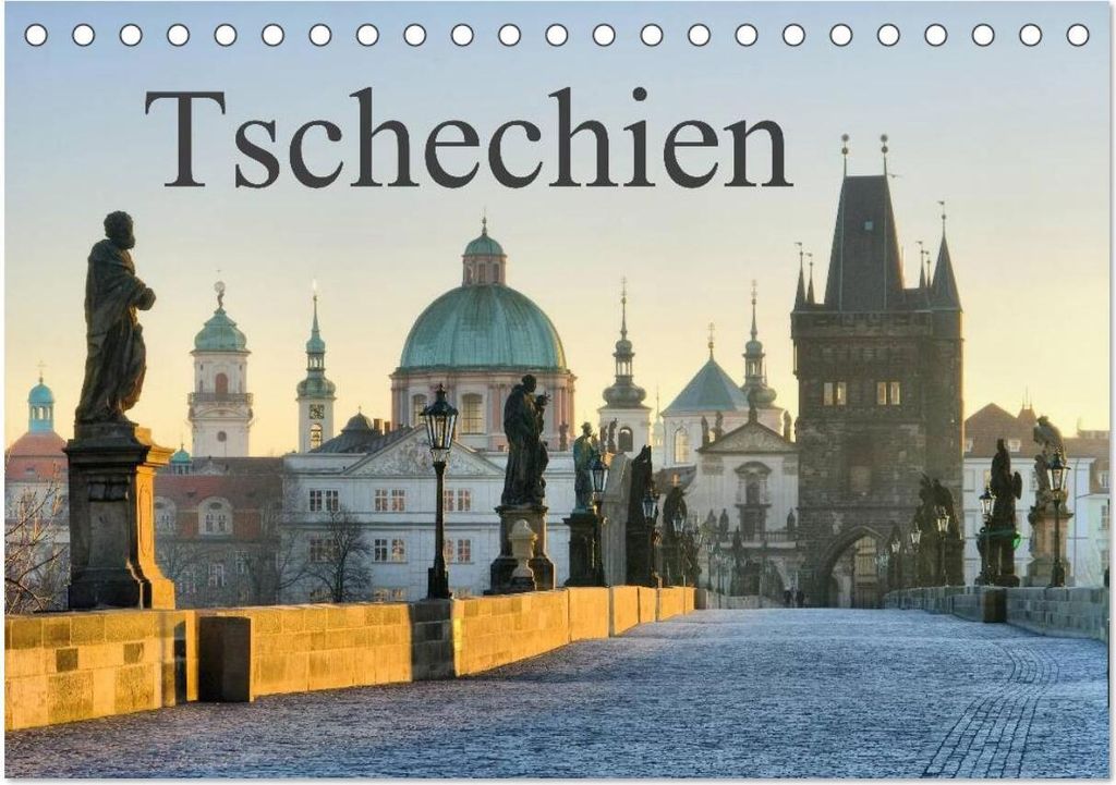 Tschechien (Tischkalender 2026 DIN A5 quer), CALVENDO Monatskalender