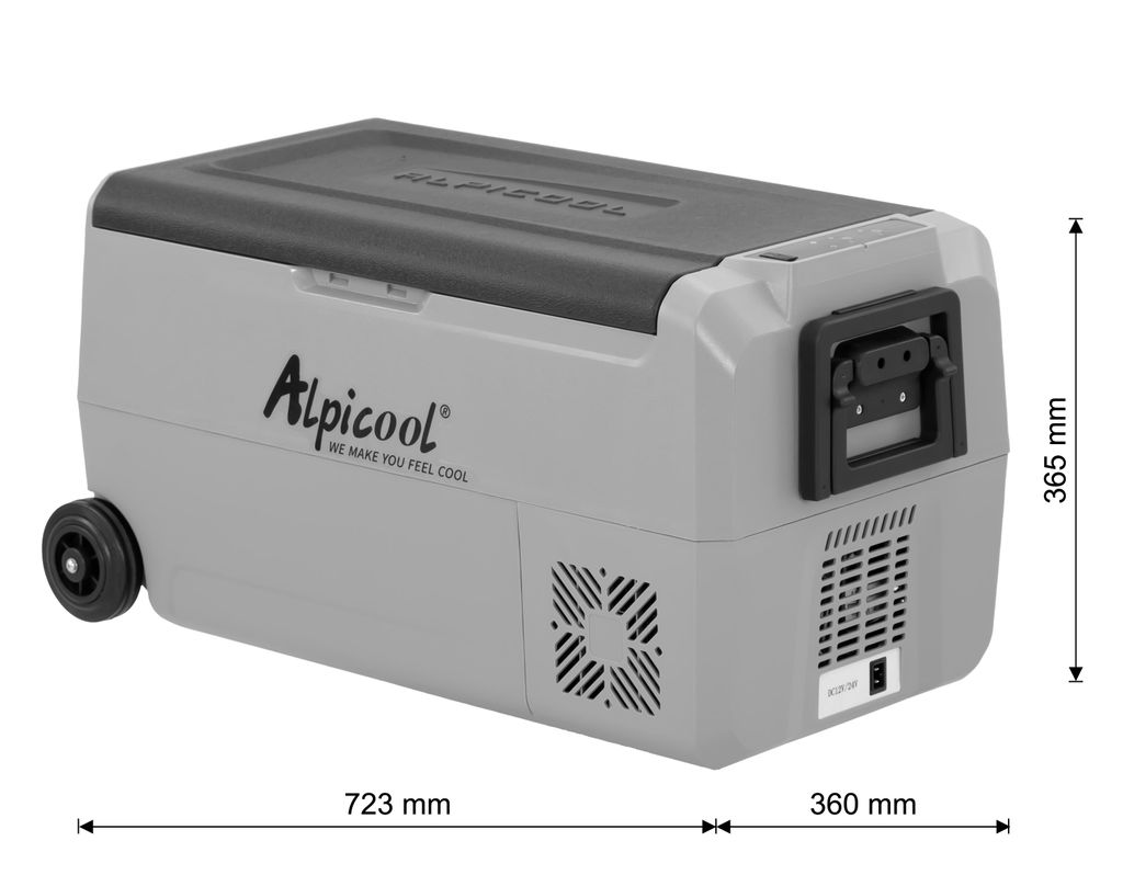 Kompressor-Kühlbox Double mit 1 oder 2 Kühlkammern | 35 Liter | Flexibler Betrieb: 12/24 V oder 230 V | App-Steuerung & USB-Anschluss |349€