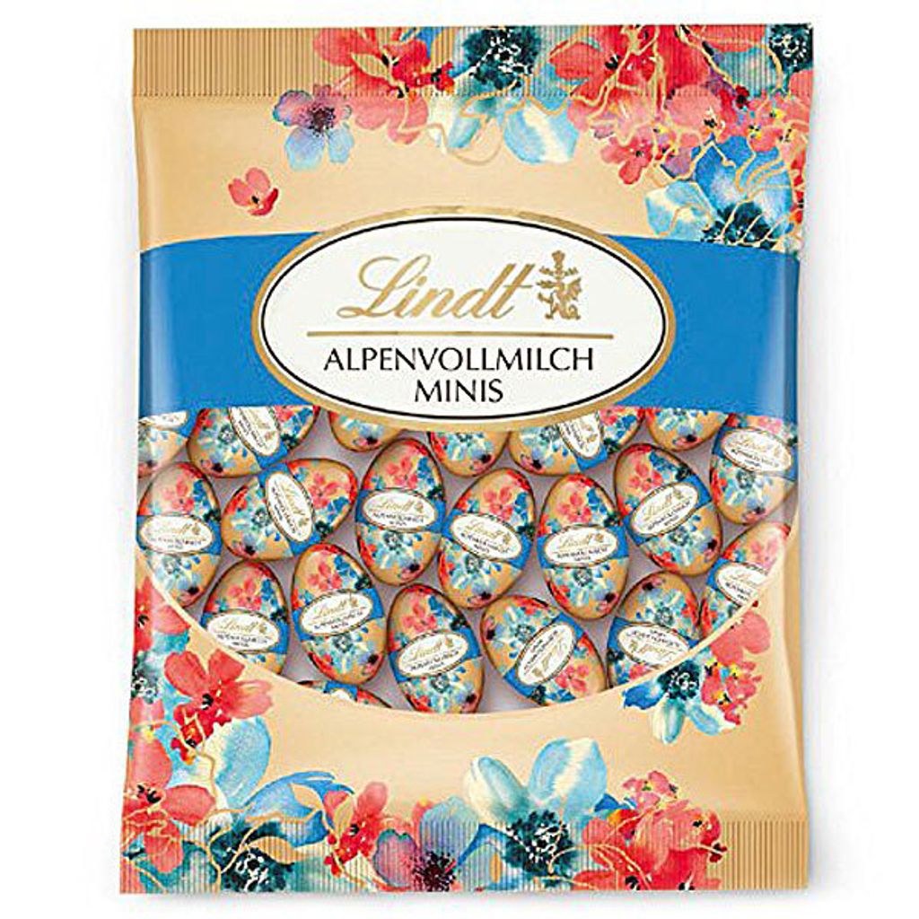 Lindt Blumen Edition Mini Eier Alpenvollmilch Blümchen Produktbild 