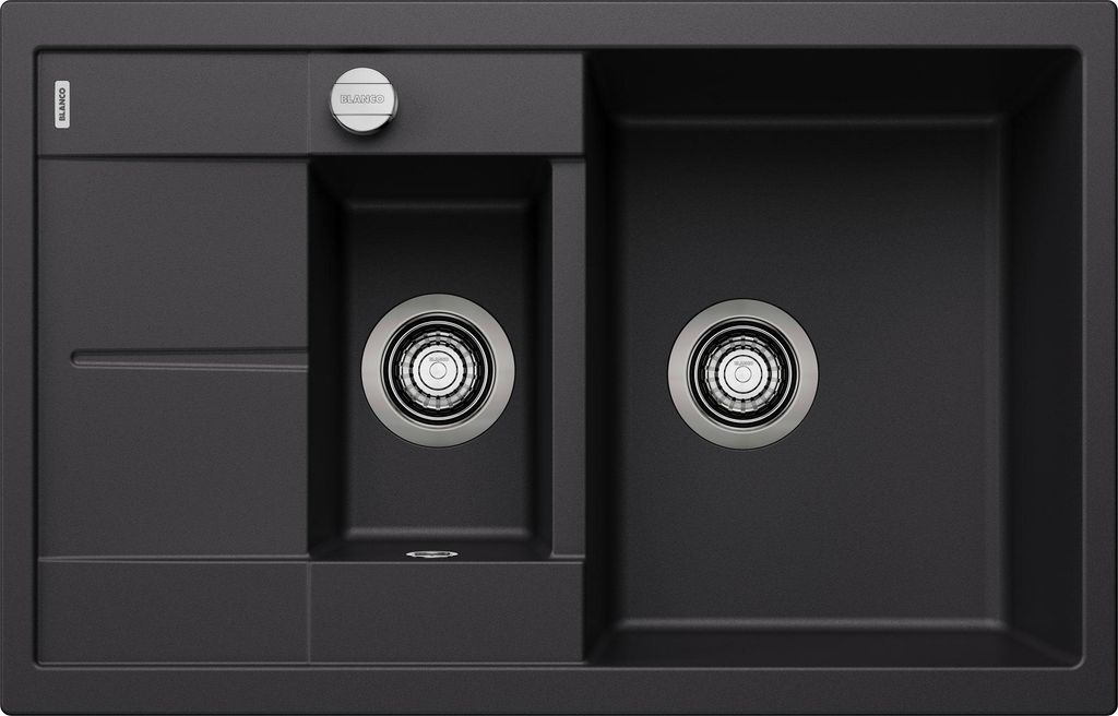BLANCO METRA 6 S Compact SILGRANIT schwarz Produktbild 