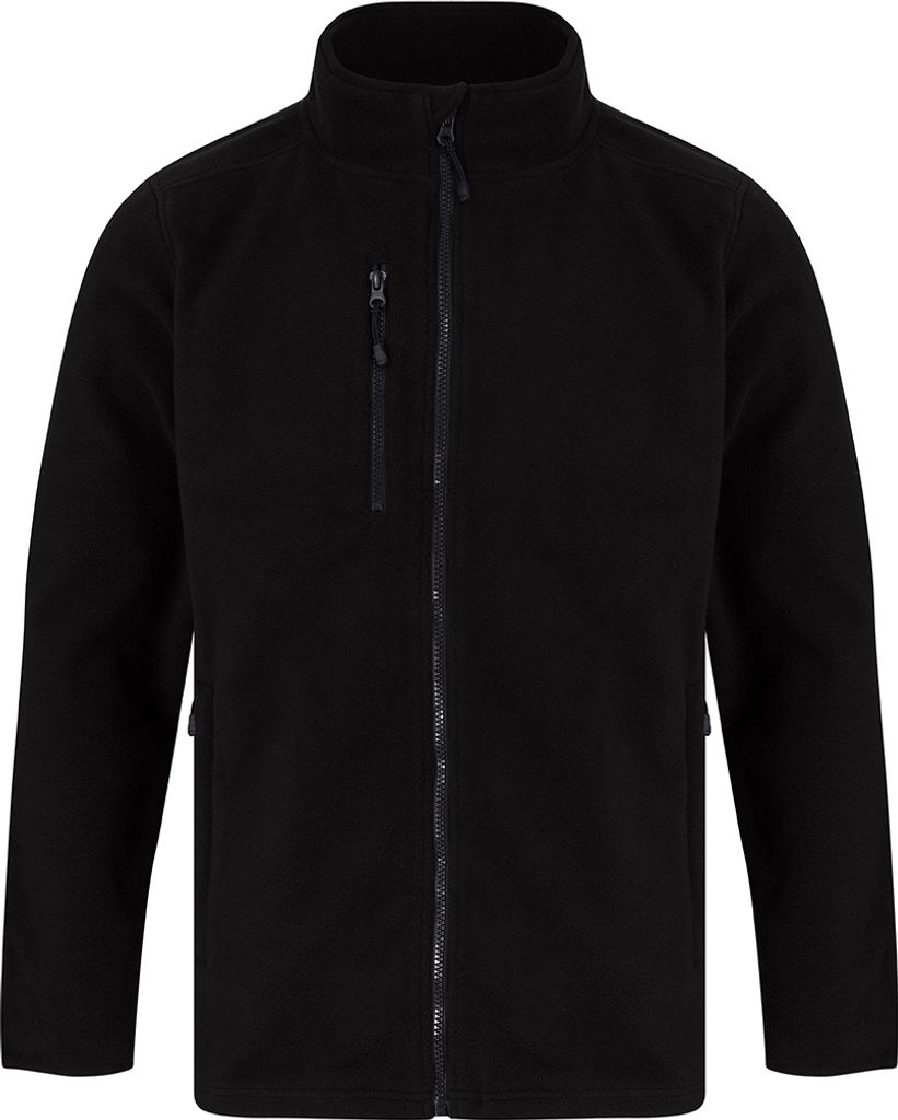 Henbury - Fleecejacke für Herren/Damen Uni PC4909 (XXL) (Schwarz)