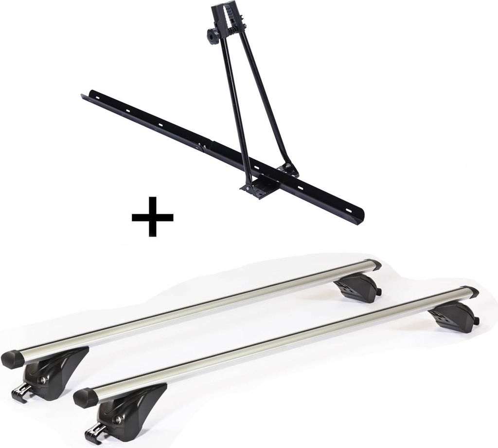 Fahrradträger ORION + Dachträger/Relingträger VDP KING2 kompatibel mit für Ford Galaxy III (5 Türer) ab 15