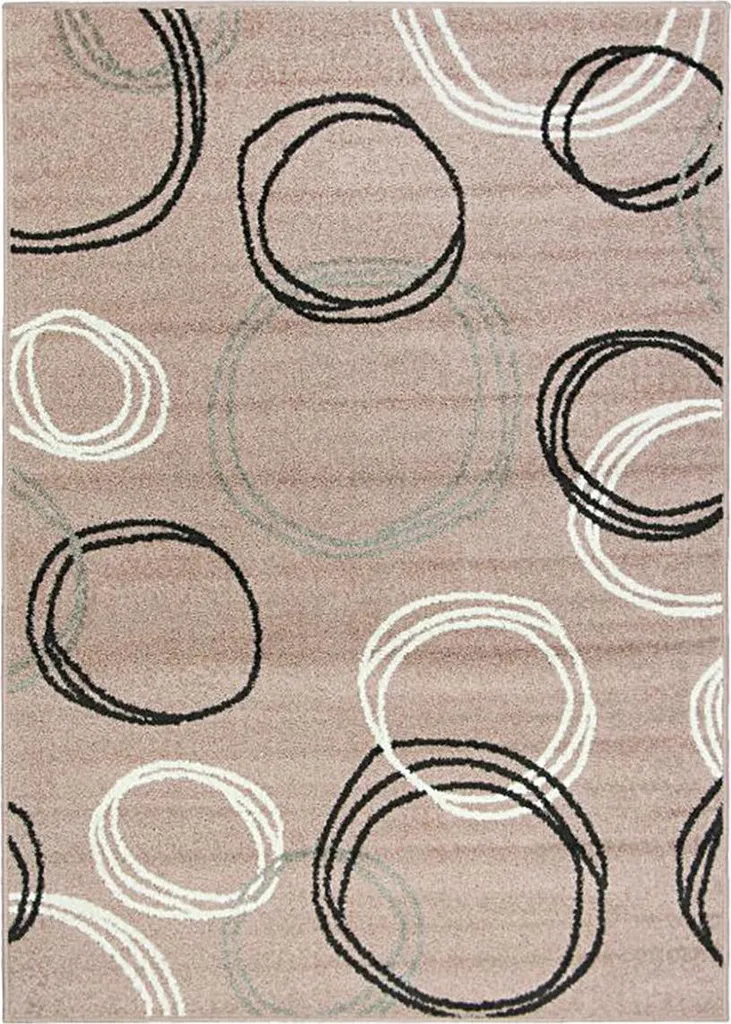 Tapis de décoration 133 x 190 cm Lotto 290 HR5 S pour salon et chambre