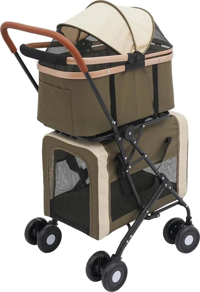 Support animaux stable 35 kg : fini l'encombrement avec ces 2 niveaux