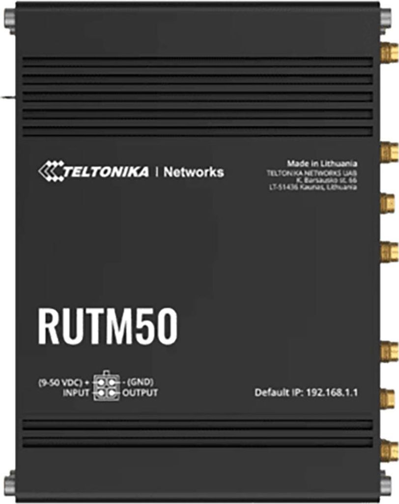 Teltonika RUTM50 Cellular 5G Router Obrázek produktu 