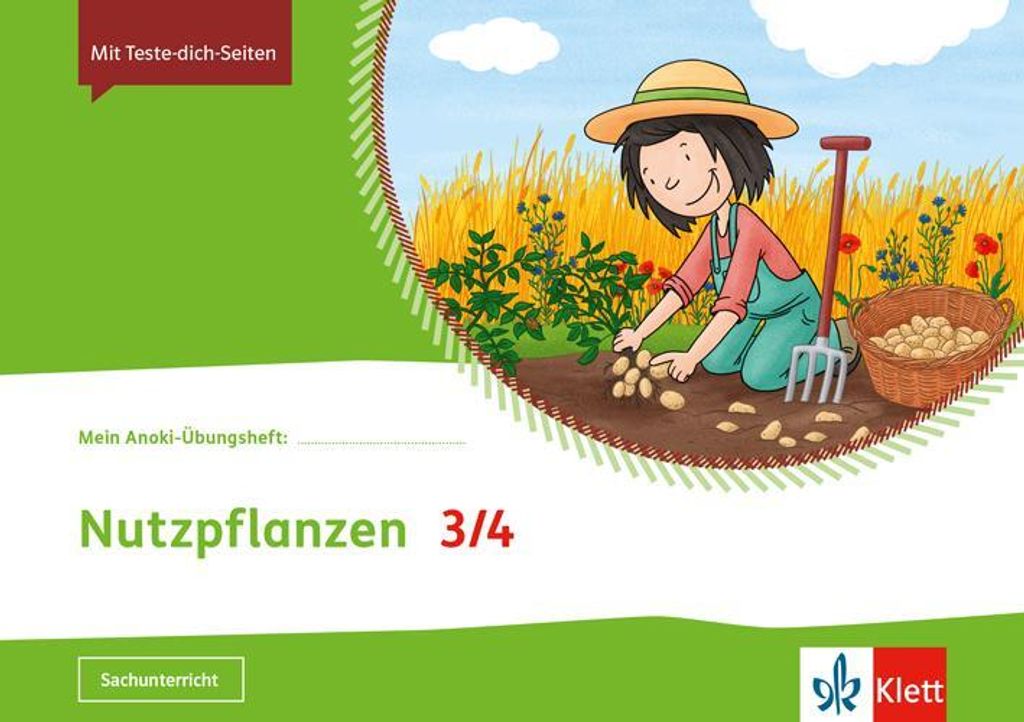Mein Anoki-Übungsheft. Nutzpflanzen. Arbeitsheft Klasse 3/4 Produktbild 
