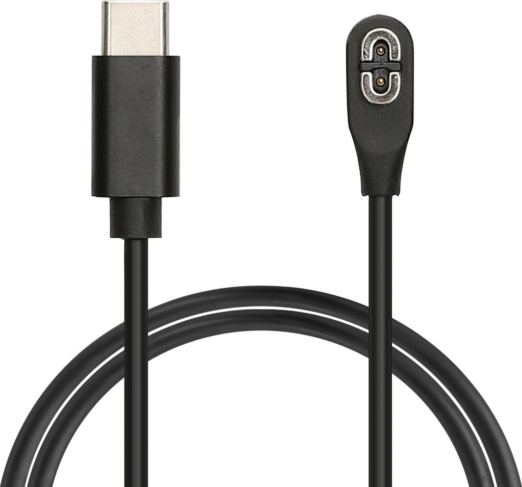 kwmobile USB C Ladekabel kompatibel mit Shokz Aeropex AS800 / OpenRun / OpenRun Pro Mini / OpenComm ASC100SG - Kabel Charger - Smart Watch Typ C