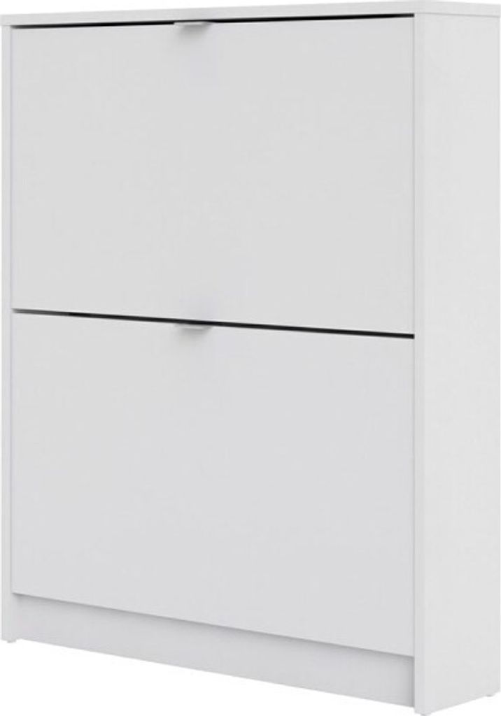 Shane Schuhschrank 2 Klapptüren 1R weiss. Produktbild 