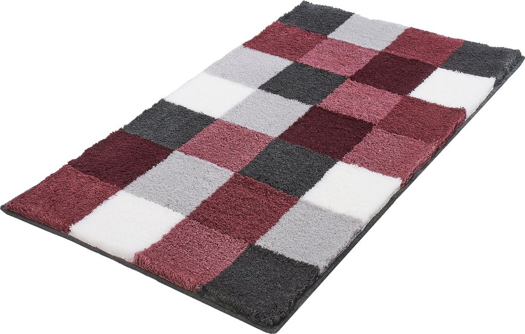 Kleine Wolke Badteppich CARO Old Rose 70 x 120 cm