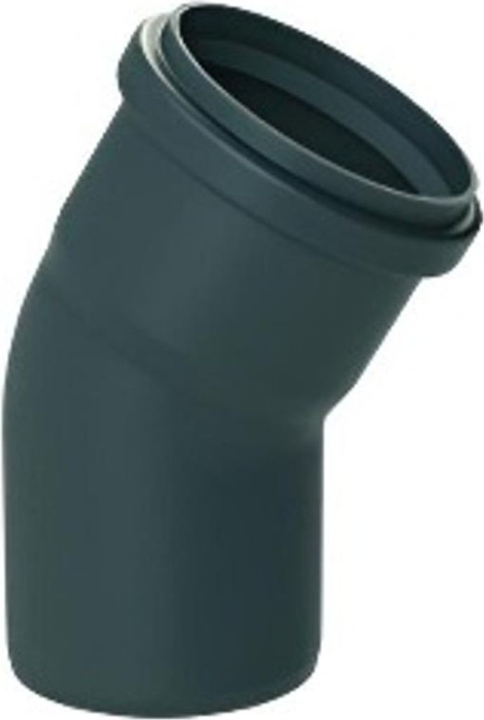 Almeva Starr Winkelstück DN250 30° SCHWARZ PBSB3V