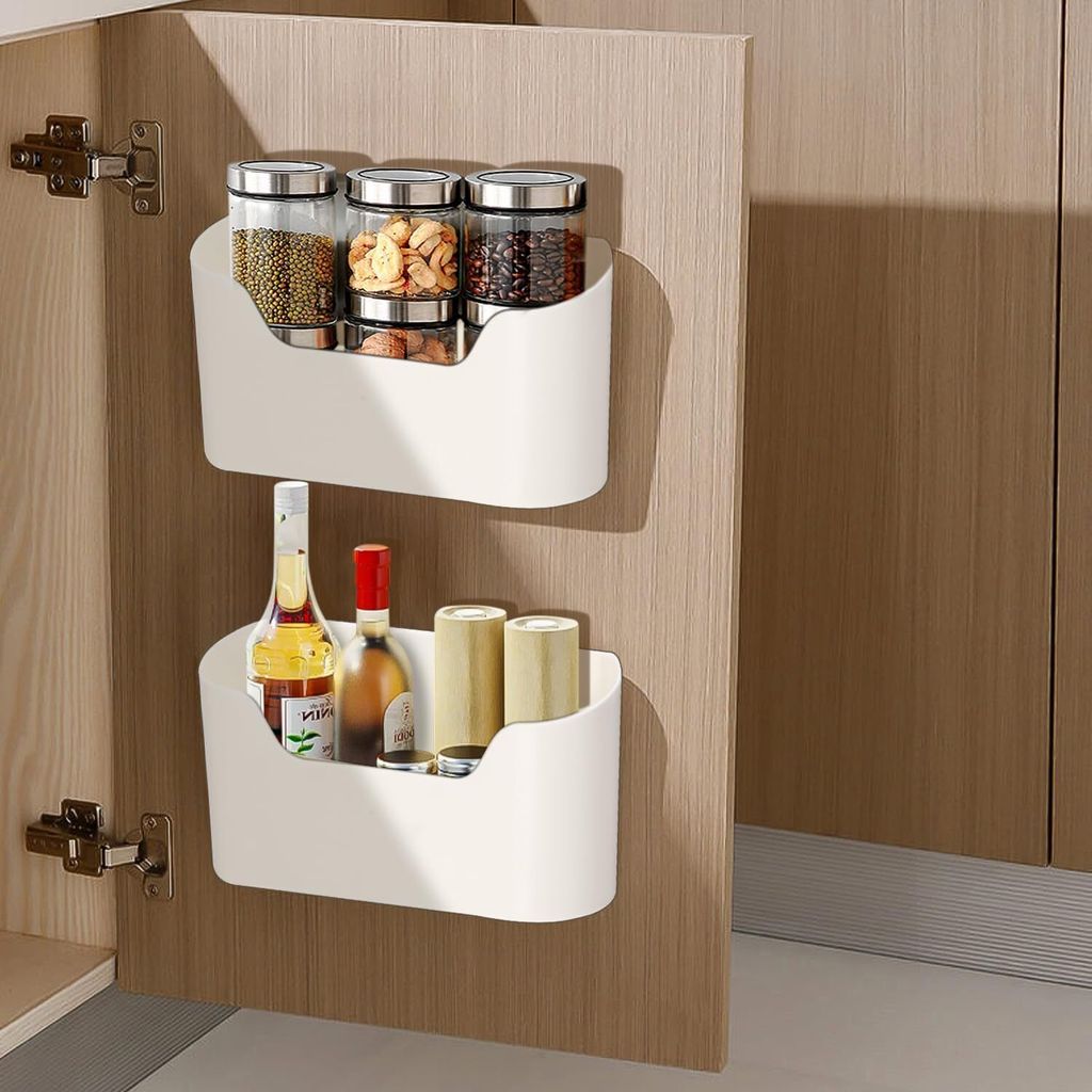 Satz von 2 Küchenschrank Tür Aufbewahrungsbox, Produktbild 