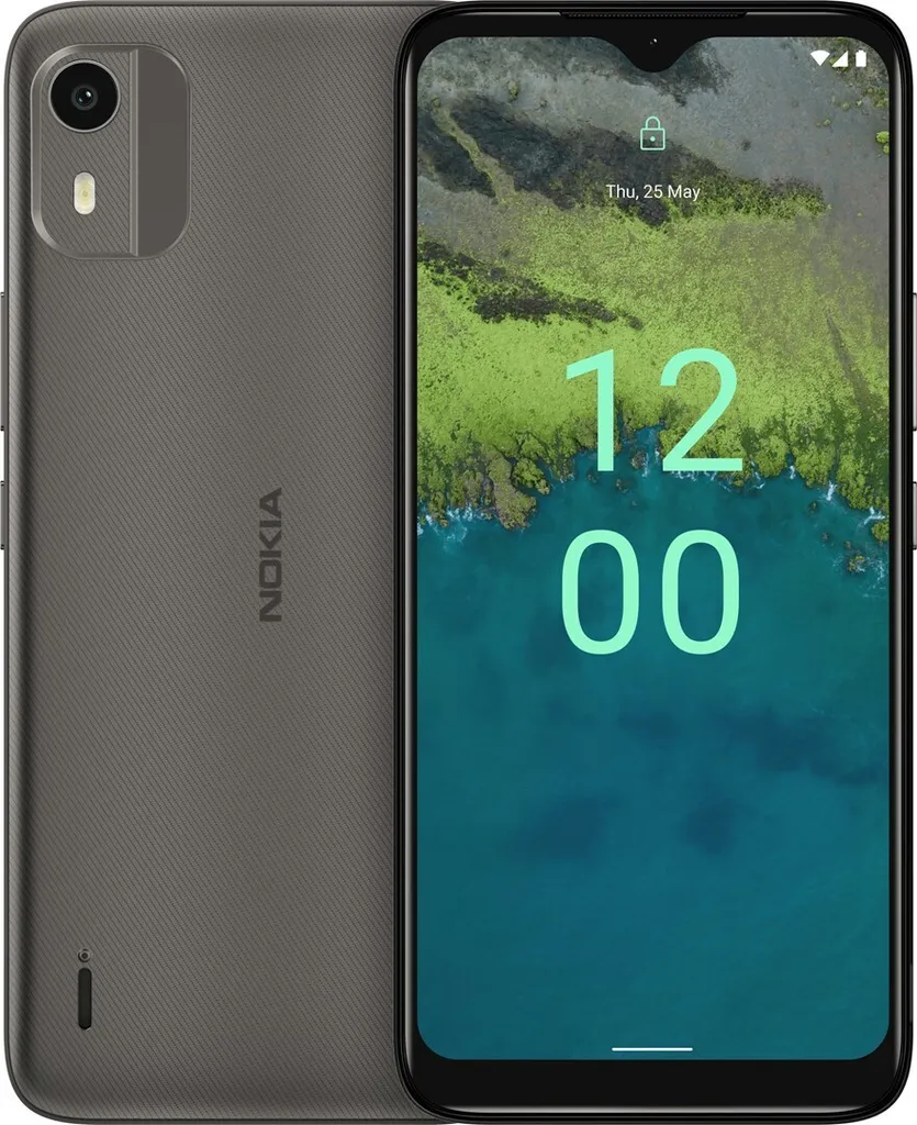 Nokia C12 avec Écran Immersif 6.3 et 64GB de Stockage - Robuste et Noir