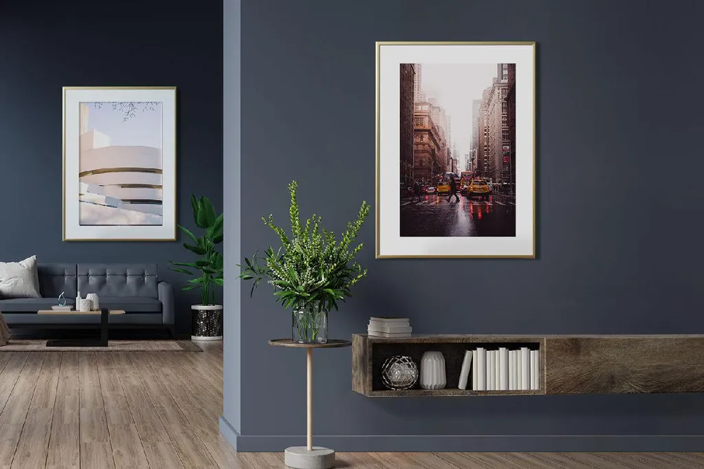 Recensione Cornice FramesFactory 62x93 Alluminio Oro - Qualità Top - 3