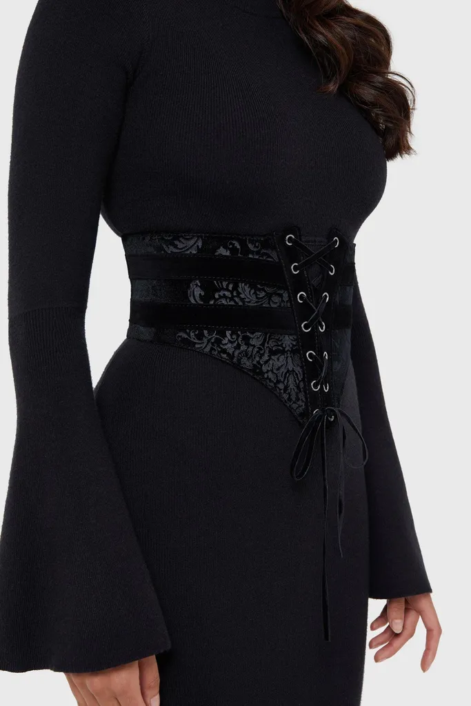 Cintura Killstar Spectral Lover Velvet XL-XXL - Eleganza Dark Online