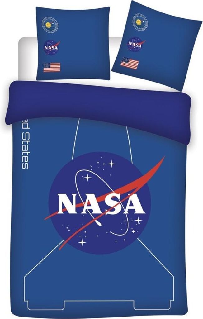 NASA Bettwäsche Set Wendebettwäsche 2-tlg. 135-140x200cm