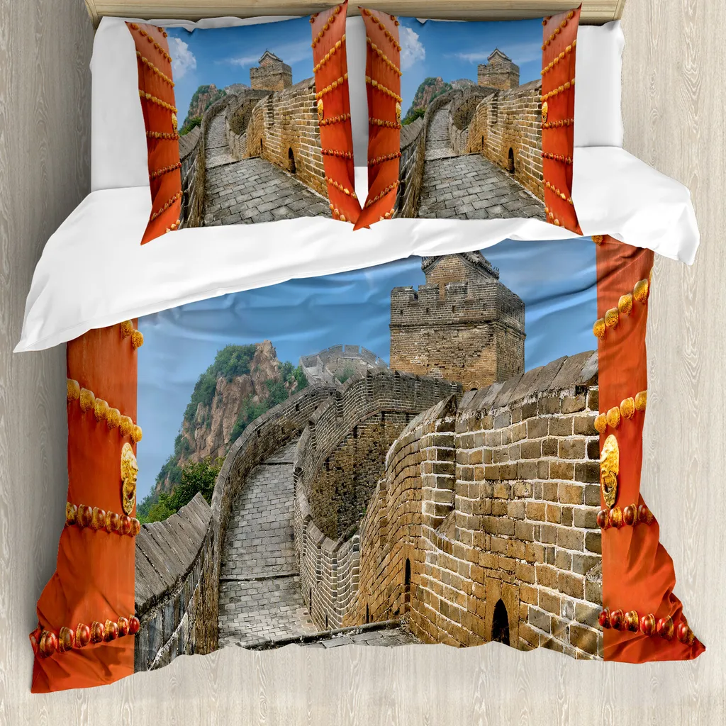 Set Copripiumino ABAKUHAUS 155x220 Multicolore - Stile China Chic