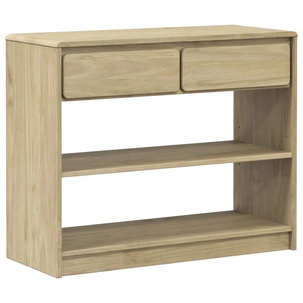 Consolle Ingresso SAUDA 89.5cm Rovere | Mobile Salvaspazio Legno Pino