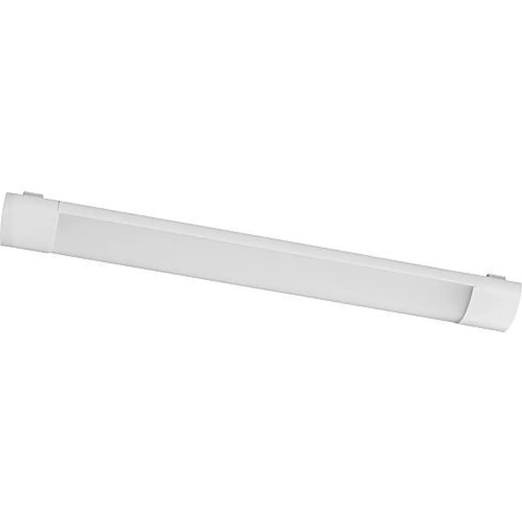 Plafonnier LED blanc 3000K EVN avec diffuseur large 110° IP20 230V