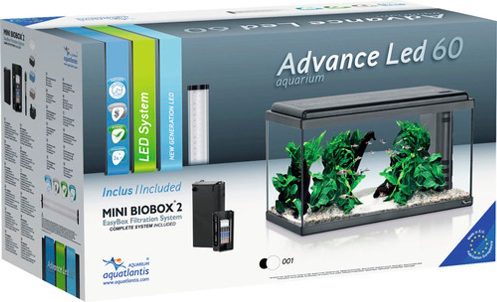 Aquarium aquatlantis Advance 60 mit LED-Beleuchtung, Produktbild 3
