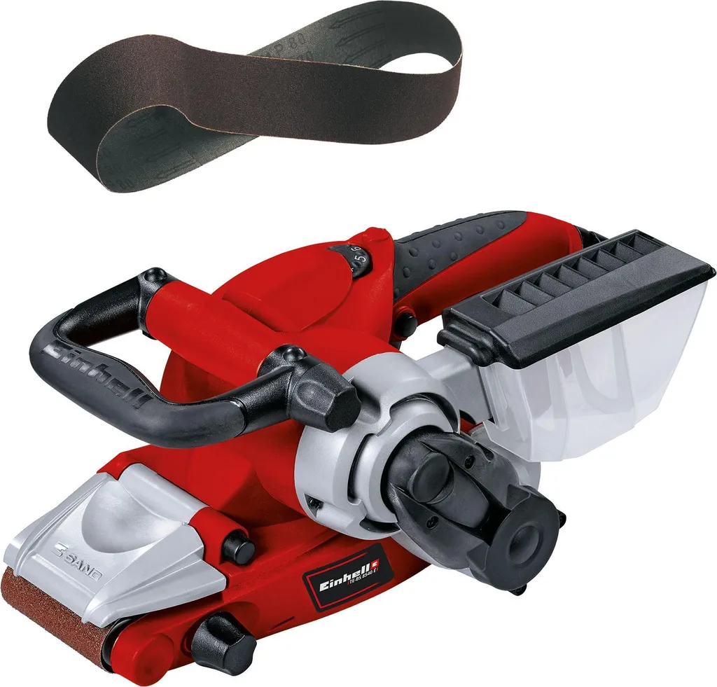 Ponceuse à bande stationnaire et mobile Einhell TE-BS 85 40 E robuste - 26