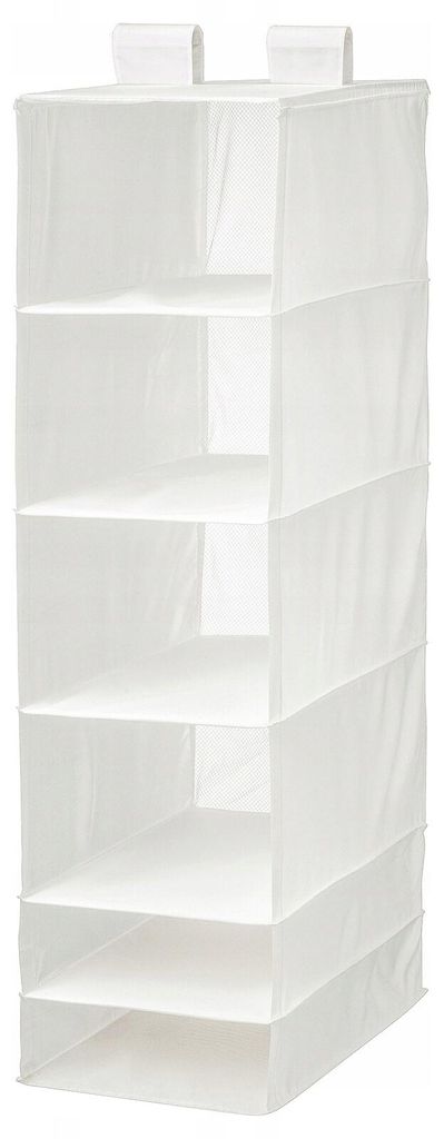 IKEA SKUBB Hängeregal 6 Fächer Organizer Weiß Produktbild 