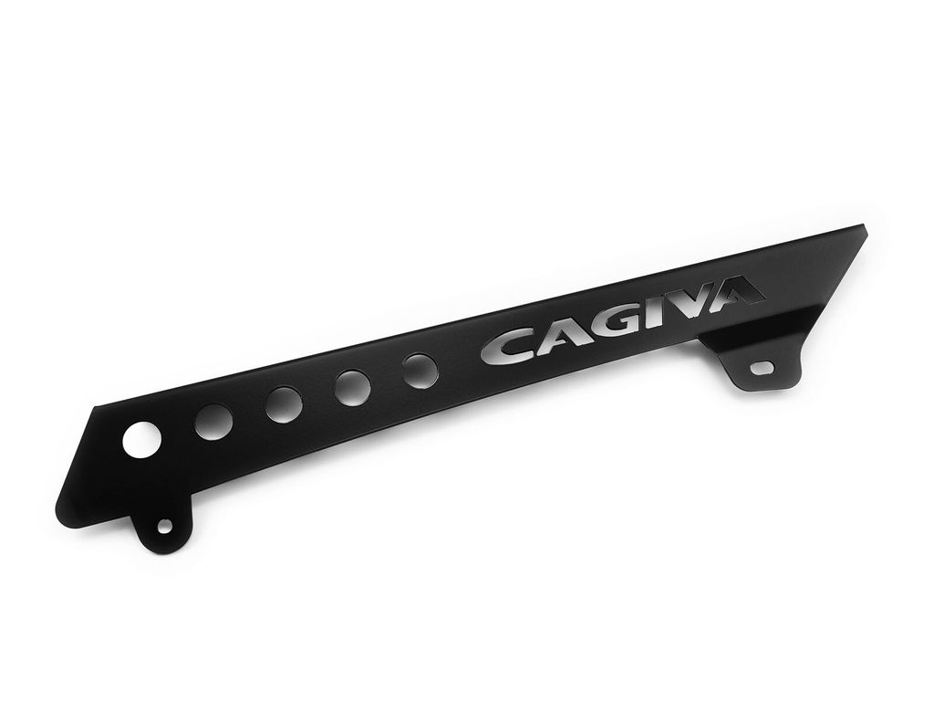 Kettenschutz kompatibel mit Cagiva Mito 125 Logo schwarz